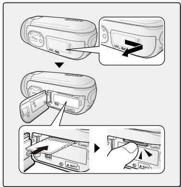SAMSUNG SC-MX20H - Éjecter une carte mémoire - 1