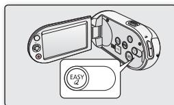 SAMSUNG SMX-C10LN BLUE - Pour désactiver le mode EASY q - 1
