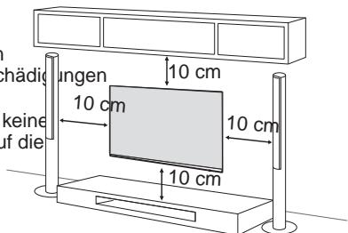 LG 55SJ850V, 65SJ850V - Montage auf einem Tisch Wandmontage - 2