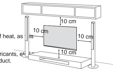 LG 55SJ850V, 65SJ850V - Securing the TV to a wall - 2