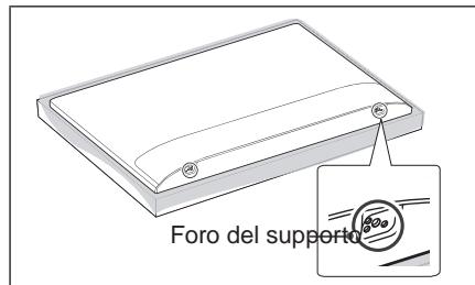 LG 55SJ850V, 65SJ850V - Fissaggio della TV alla parete - 3