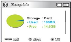 SAMSUNG SMX-F40SP - Storage Info (Info mémoire) - 2