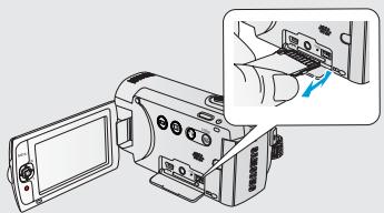 SAMSUNG SMX-F40SP - Utilisation d'une carte mémoire (non fournie) - 4