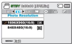 SAMSUNG SMX-F40SP - Photo Resolution (Résolution photo) - 1