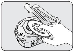 SAMSUNG VP-DX205 - Nettoyage et manipulation du disque - 2