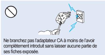 SAMSUNG VP-DX205 - AVERTISSEMENT - 21