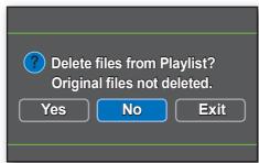 SAMSUNG VP-DX205 - Suppression d'image video d'une liste de lecture - 5