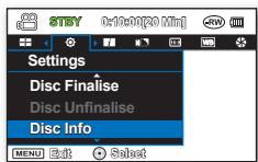 SAMSUNG VP-DX205 - FORMATAGE D'UN DISQUE - 7