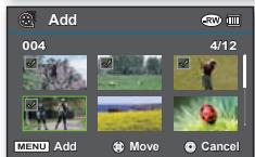 SAMSUNG VP-DX205 - Création d'une liste de lecture - 5