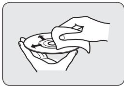 SAMSUNG VP-DX205 - Nettoyage et manipulation du disque - 1