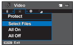SAMSUNG VP-DX205 - PROTECTION CONTRE LA SUPPRESSION ACCIDENTELLE - 4