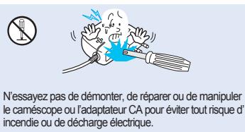 SAMSUNG VP-DX205 - AVERTISSEMENT - 26