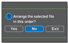SAMSUNG VP-DX205 - Classement de l'ordre des images video au sein d'une liste de lecture - 4