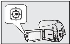 SAMSUNG VP-DX205 - Utilisation du levier de commande - 1