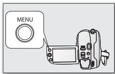 SAMSUNG VP-DX205 - Utilisation de la touche MENU - 2