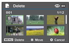 SAMSUNG VP-DX205 - Suppression d'image video d'une liste de lecture - 4