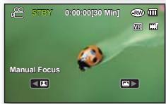 SAMSUNG VP-DX205 - Utilisation de la touche MENU - 4