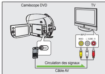 SAMSUNG VP-DX205 - Visionnage sur un écran de télévision - 1