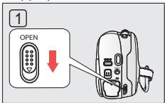 SAMSUNG VP-DX205 - Insertion de disque - 2
