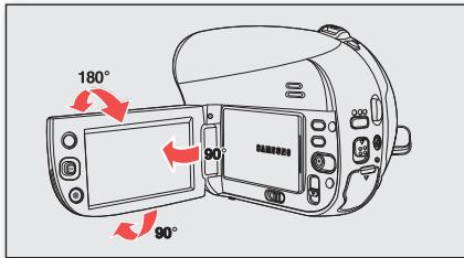 SAMSUNG VP-DX205 - Réglage de l'écran LCD - 3