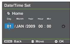 SAMSUNG VP-DX205 - Choix de la langue d'affichage à l'écran - 2
