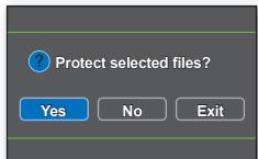 SAMSUNG VP-DX205 - PROTECTION CONTRE LA SUPPRESSION ACCIDENTELLE - 6