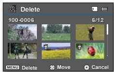 SAMSUNG VP-DX205 - PROTECTION CONTRE LA SUPPRESSION ACCIDENTELLE - 9