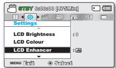 SAMSUNG SMX-F500 - LCD ENHANCER (Optimiseur écran LCD) - 1