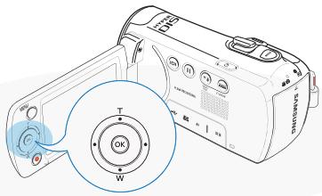 SAMSUNG SMX-F500 - MENUDERACCCOURCIS(GUIDEOK) - 1