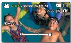 SAMSUNG SMX-F500 - Pour effectuer un zoom arrière - 1