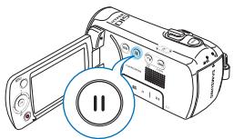 SAMSUNG SMX-F500 - UTILISATION DE LA FONCTION D'ENREGISTREMENT EN CONTINU - 1
