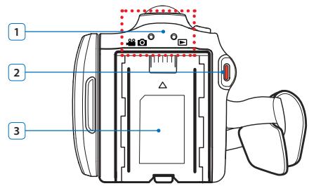 SAMSUNG SMX-F500 - Vue Arriere - 1
