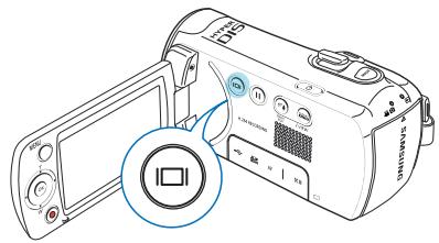 SAMSUNG SMX-F500 - Modification du mode d'affichage des informations - 1