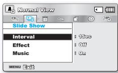 SAMSUNG SMX-F500 - SLIDE SHOW OPTION (Option diaporama) - 2