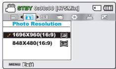 SAMSUNG SMX-F500 - PHOTO RESOLUTION (Résolution photo) - 2