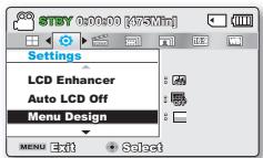 SAMSUNG SMX-F500 - MENUDesign - 1