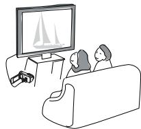 SAMSUNG SMX-F500 - VISIONNAGE SUR UN ÉCRAN DE TÉLÉVISION - 1