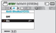 SAMSUNG SMX-F500 - ANTI-SHAKE (HDIS) (Anti-Tremblement (SIHD)) - 3