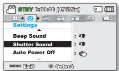 SAMSUNG SMX-F500 - SHUTTER SOUND (Son obturateur) - 1