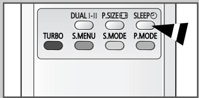 SAMSUNG CS-29M6 - Réglage de la minuterie de mise en veille - 3