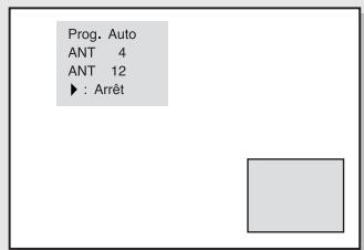SAMSUNG HCL473W - Mettre des chaînes en mémoire (méthode automatique) - 3