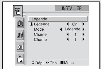 SAMSUNG HCL473W - Visualiser les sous-titrages codés - 3