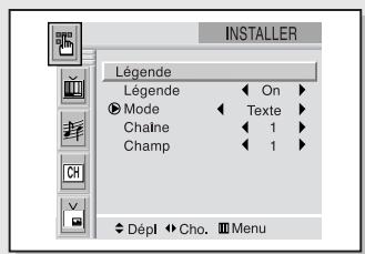 SAMSUNG HCL473W - Visualiser les sous-titrages codés - 4