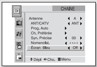 SAMSUNG HCL473W - Régler le mode écran bleu - 2