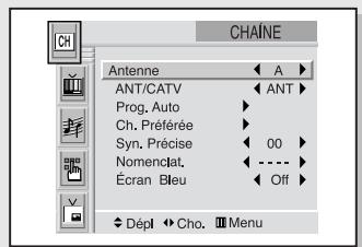 SAMSUNG HCL473W - Mettre des chaînes en mémoire (méthode automatique) - 1