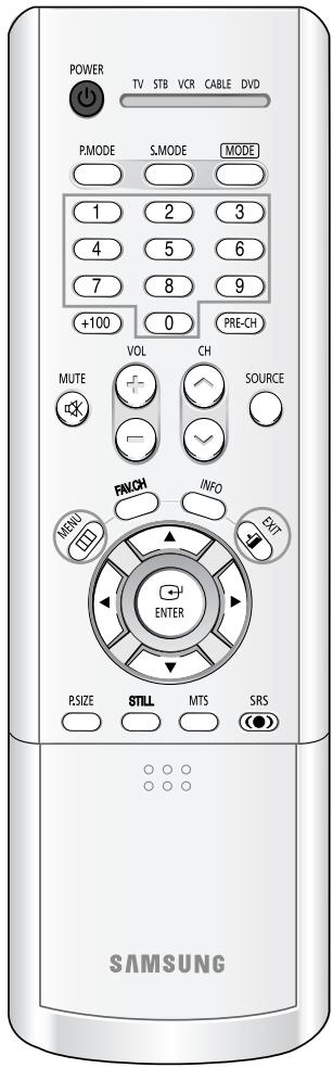 SAMSUNG HL-R5064W - Syntonisation précise des chaînes - 1