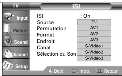 SAMSUNG HL-R5064W - Sélection d'une source externe - 4