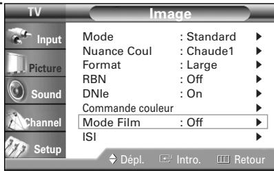 SAMSUNG HL-R5064W - Réglage du mode film - 3