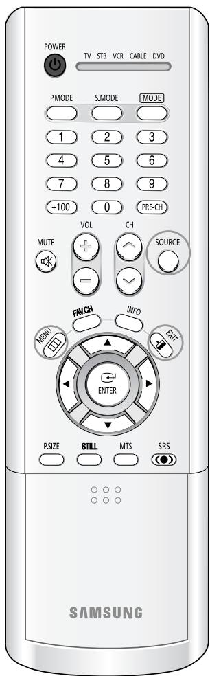 SAMSUNG HL-R5064W - Réglage de la qualité de l'image - 1