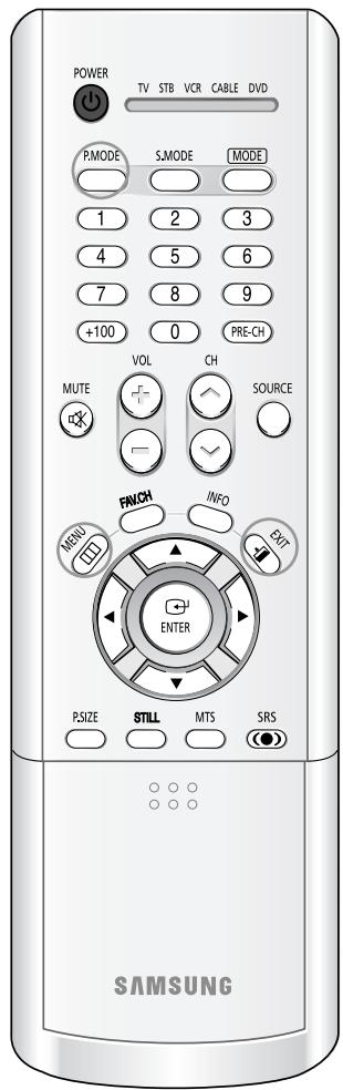 SAMSUNG HL-R5064W - Paramètres vidéo - 1